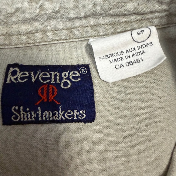 Men's Short-Sleeve outdoorsy cotton Shirt - Picture 6 of 7